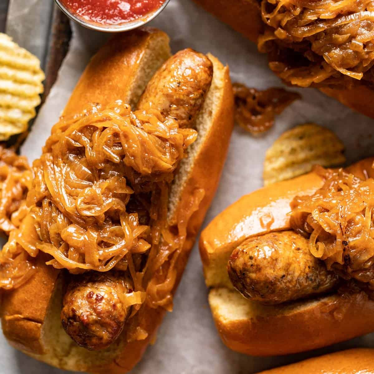Easy Bratwurst in Air Fryer