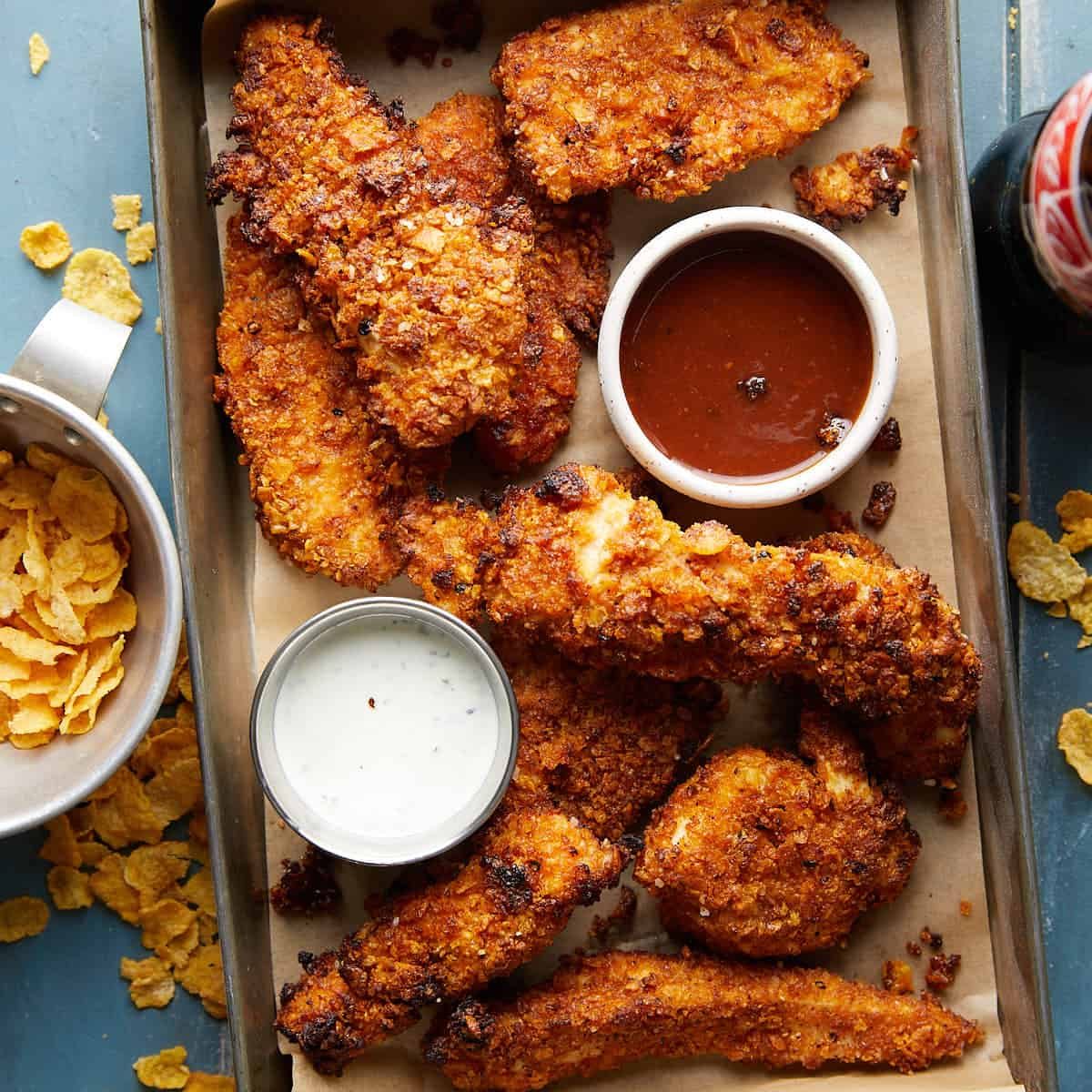 Crispy Air Fryer Cornflake Chicken