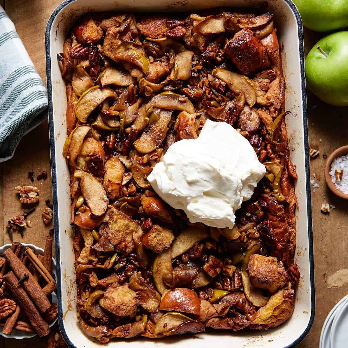 Apple Bread Pudding