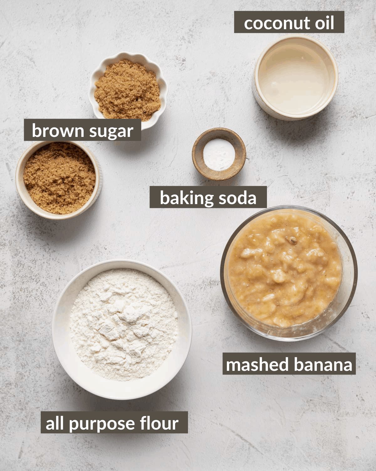 overhead shot of ingredients
