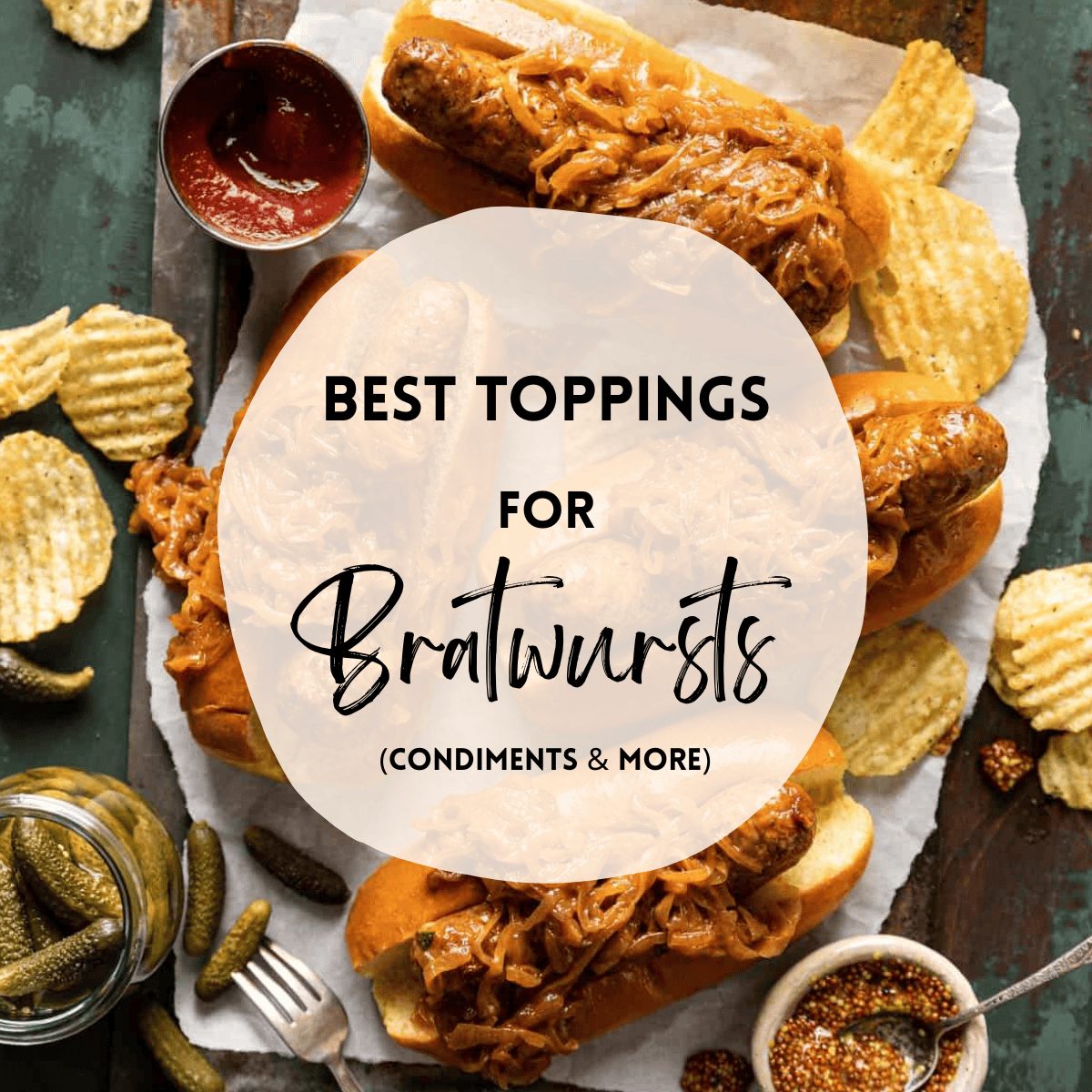 Best Toppings for Bratwursts (Condiments & More)