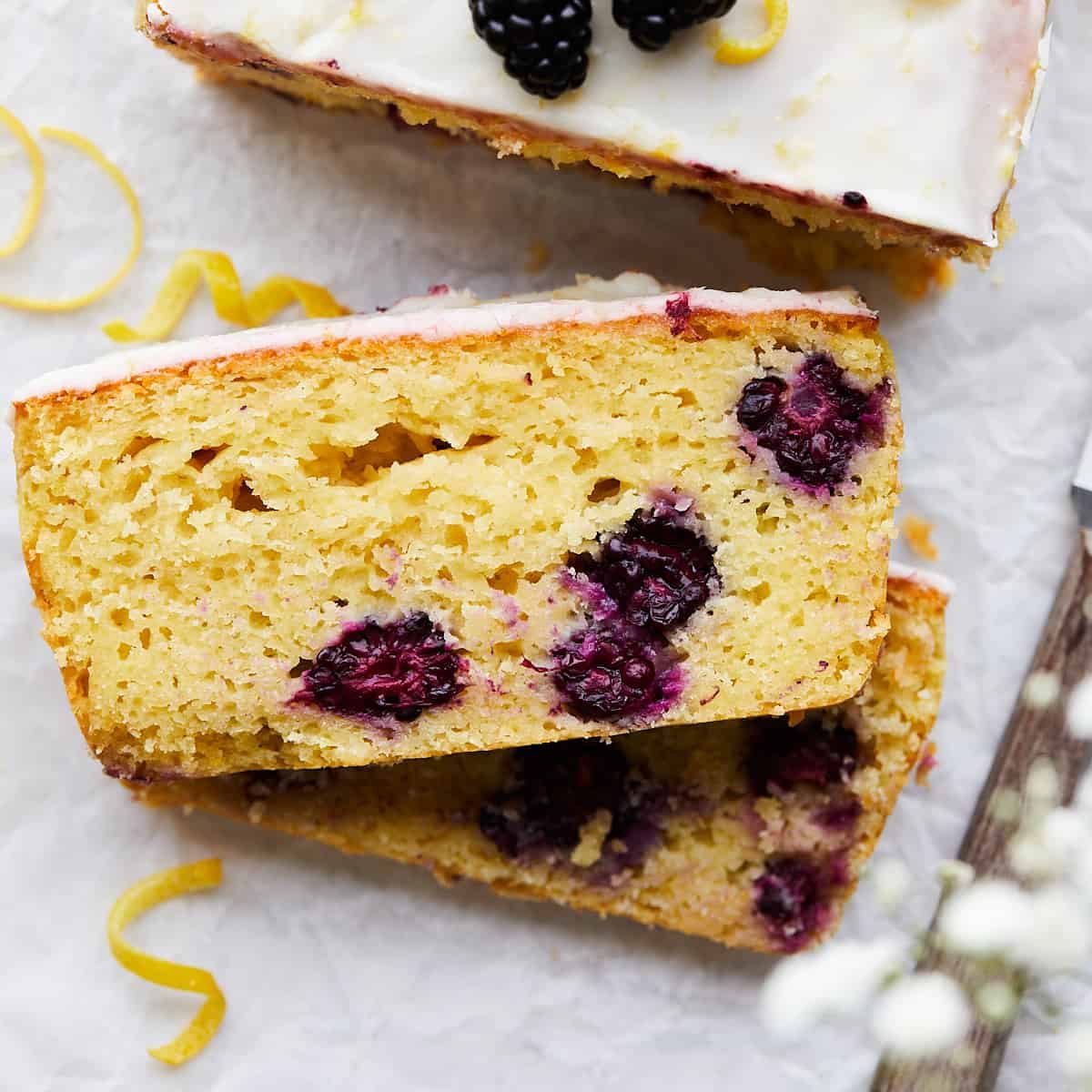Blackberry Lemon Bread