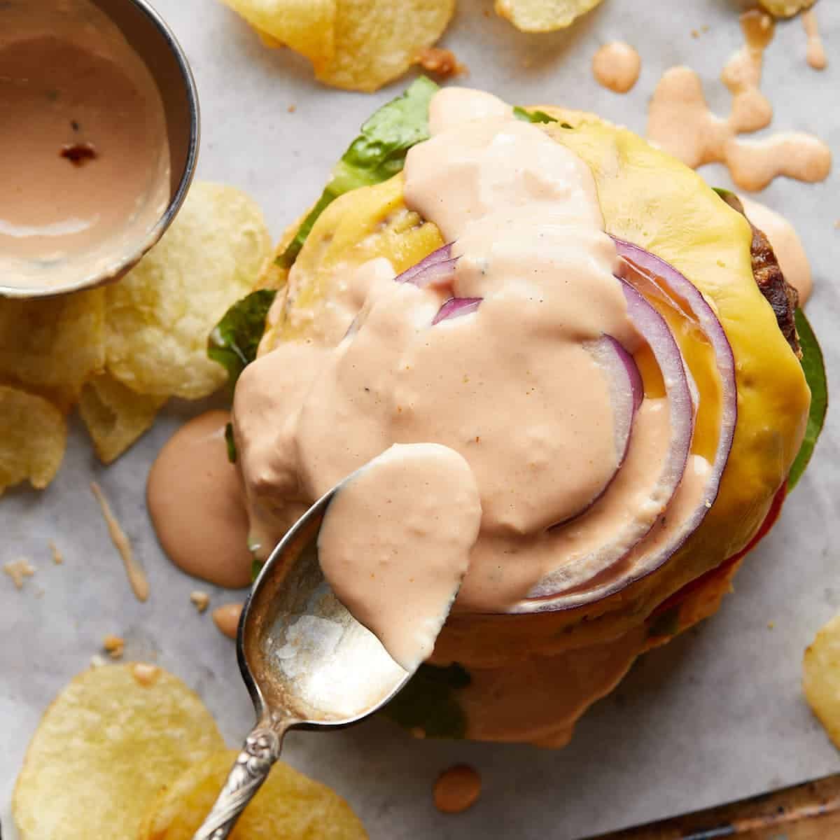 Burger Sauce Recipe (No Pickles or Relish)