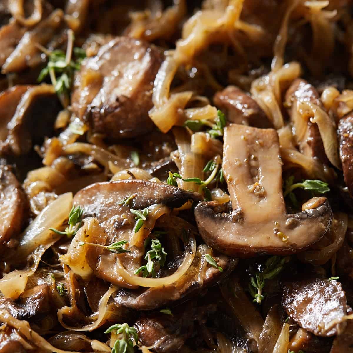 Caramelized Mushrooms and Onions