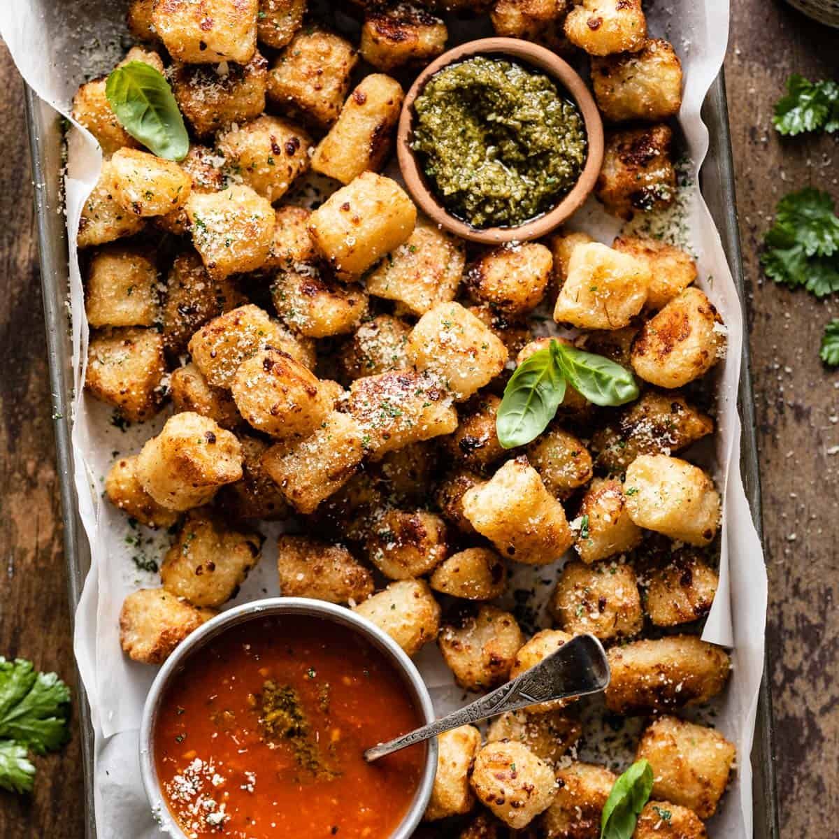 Trader Joe’s Cauliflower Gnocchi (Air Fryer)
