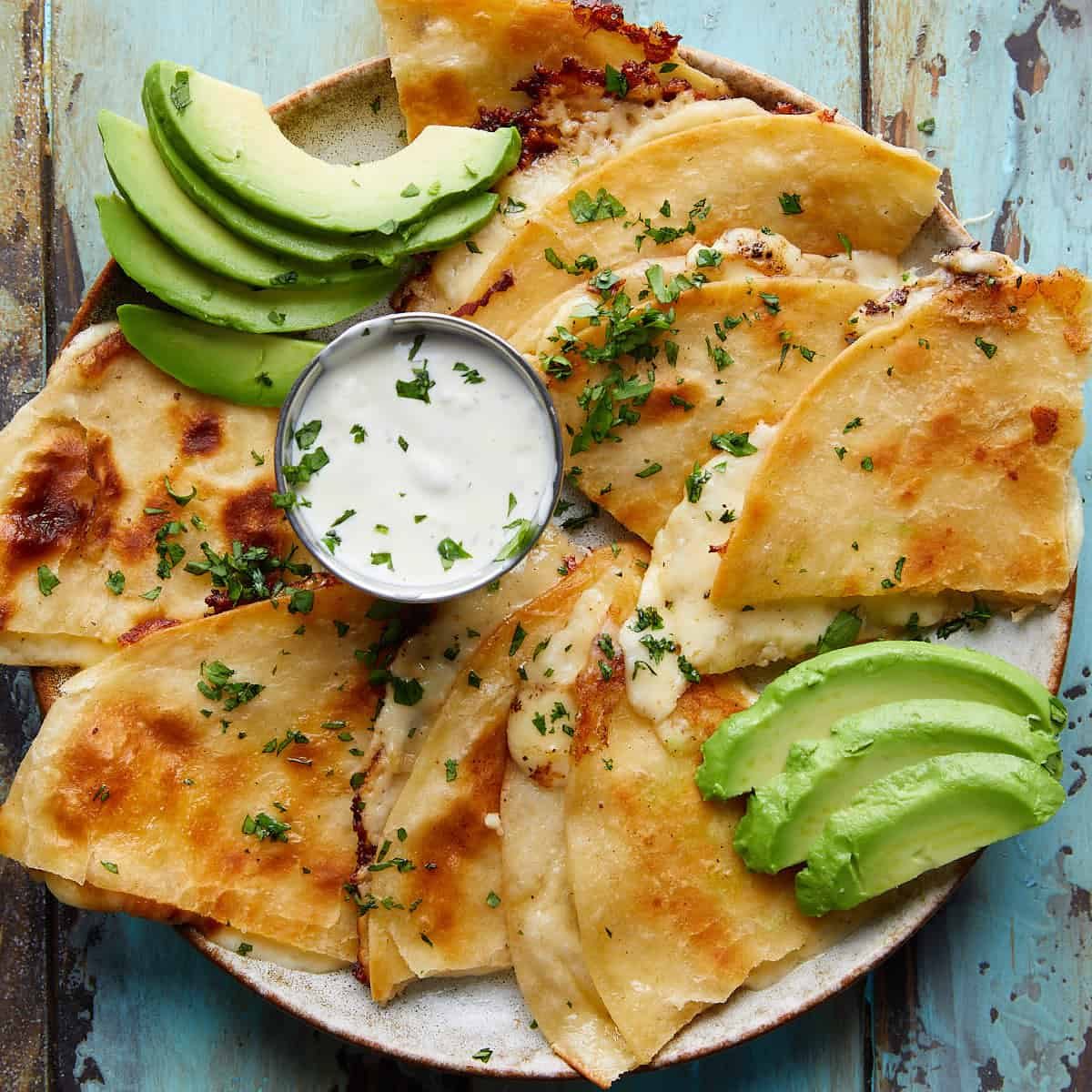 Easy Cheese Quesadilla Recipe