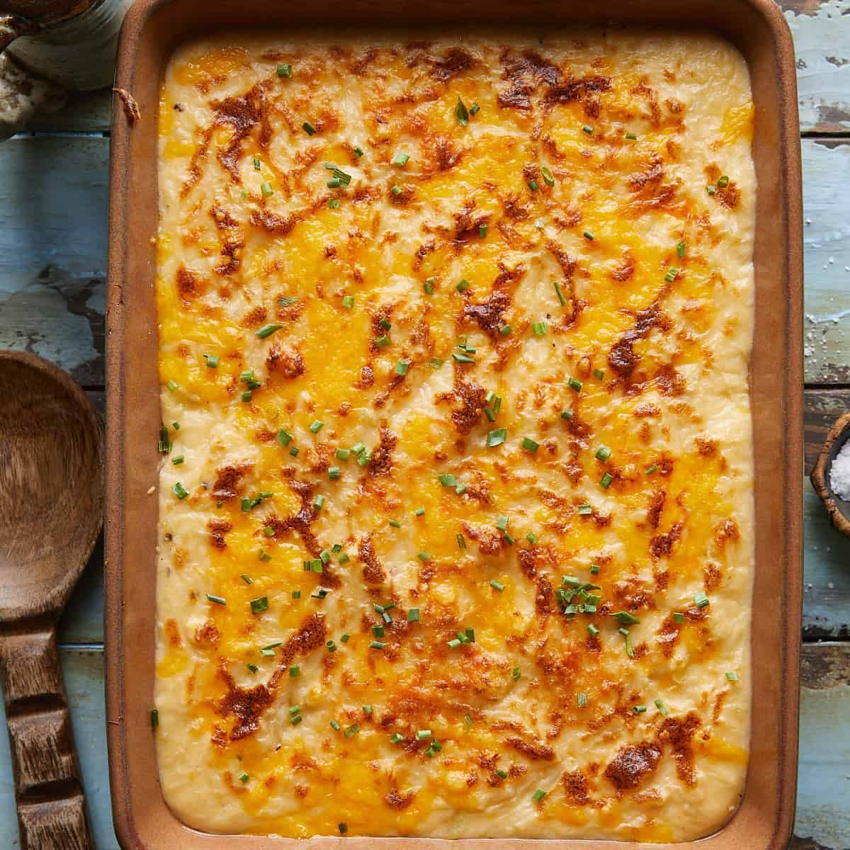 Easy Cheesy Mashed Potatoes Recipe