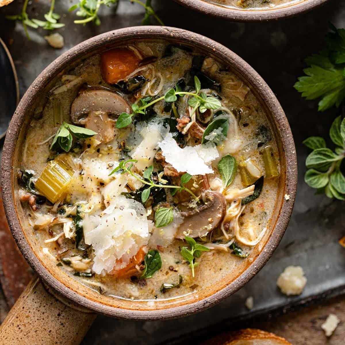 Chicken & Rice Soup (Instant Pot)