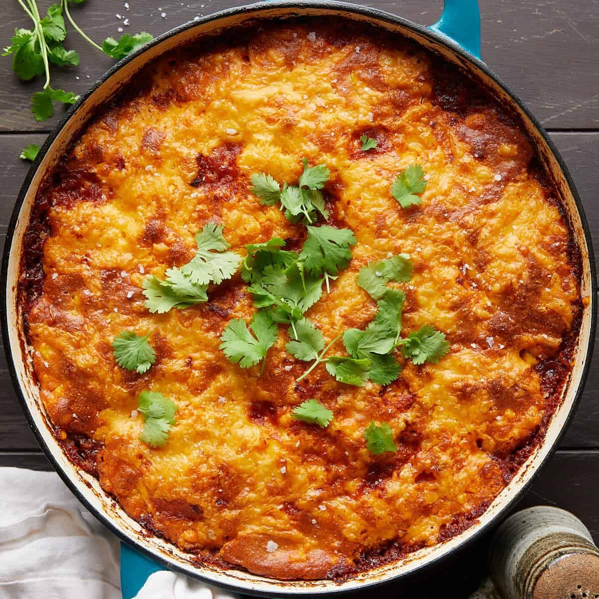 Easy Cornbread Cowboy Casserole with Jiffy Mix