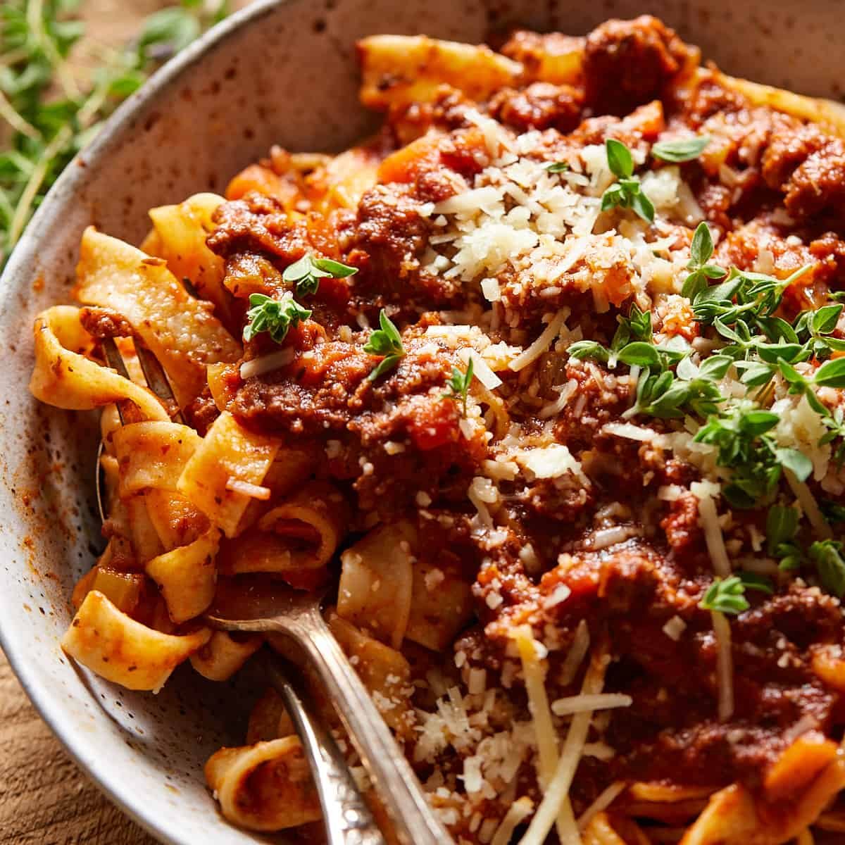 Creamy Bolognese
