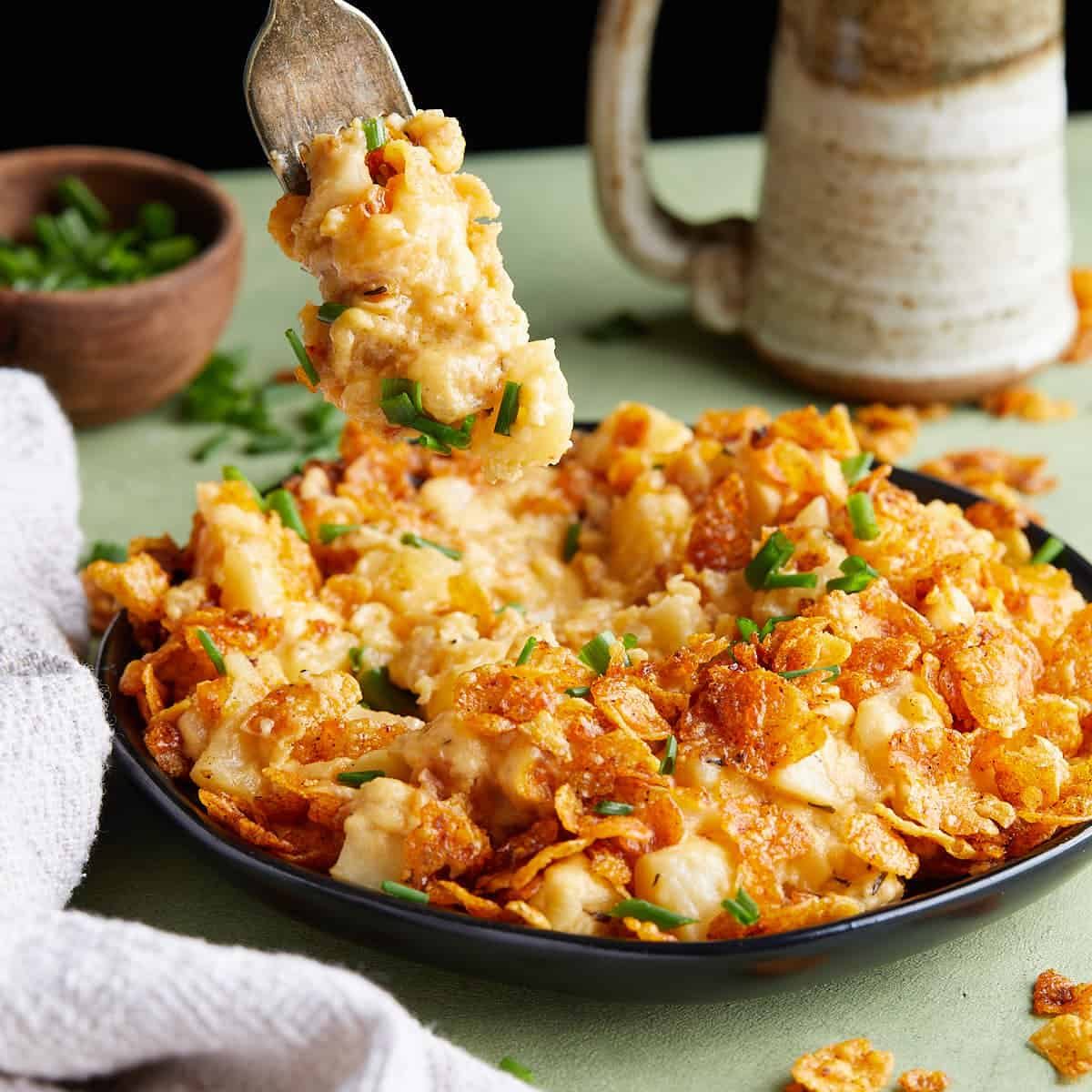 Crockpot Funeral Potatoes (Cheesy Hash Browns, No Soup)