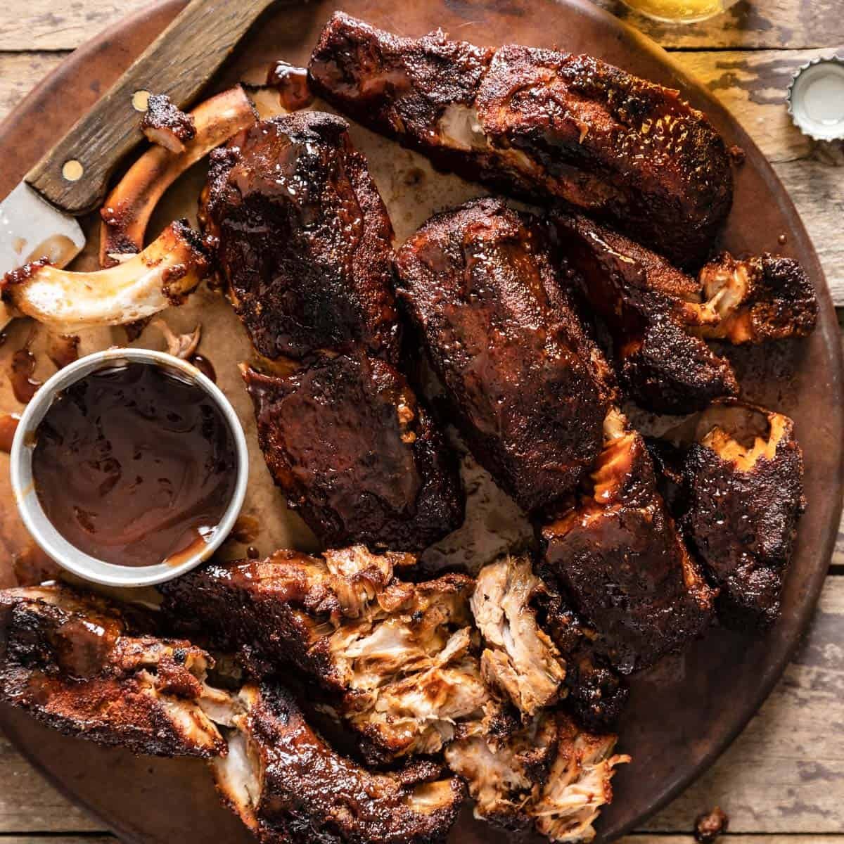 Dr. Pepper Crock Pot Ribs