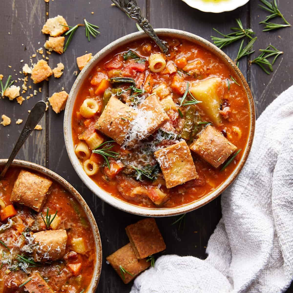 Easy Dutch Oven Minestrone