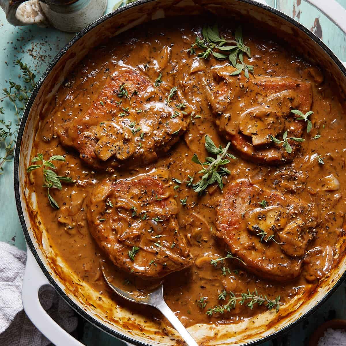 Simple Dutch Oven Pork Chops Recipe