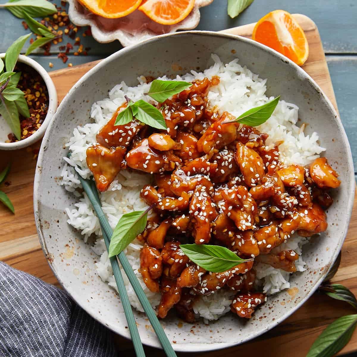 Easy Orange Chicken Recipe (No Deep Frying)
