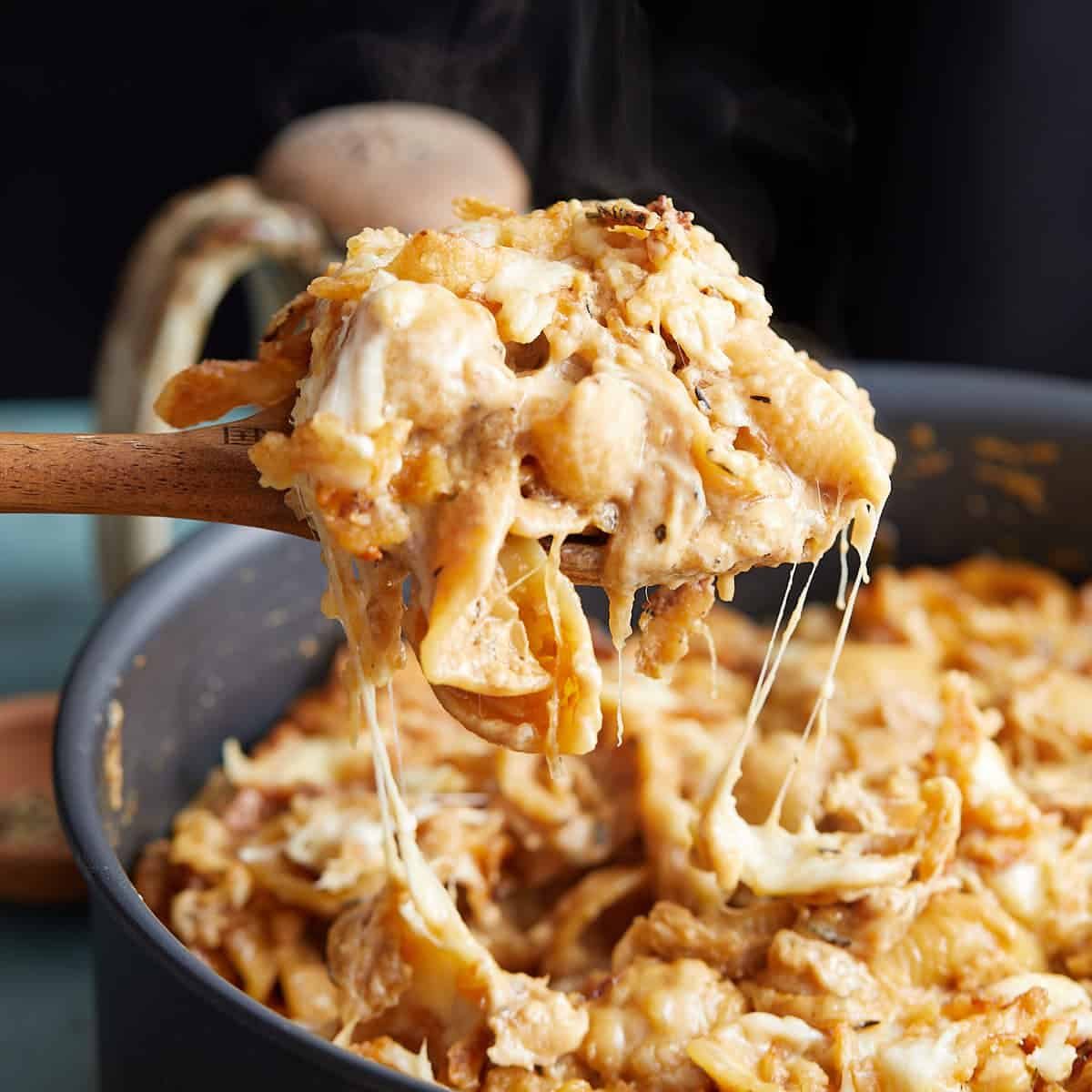 French Onion Mac & Cheese