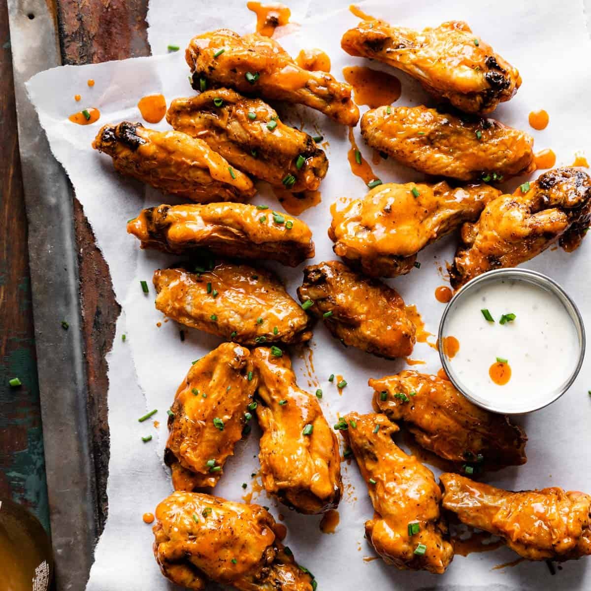 Frozen Chicken Wings in Air Fryer