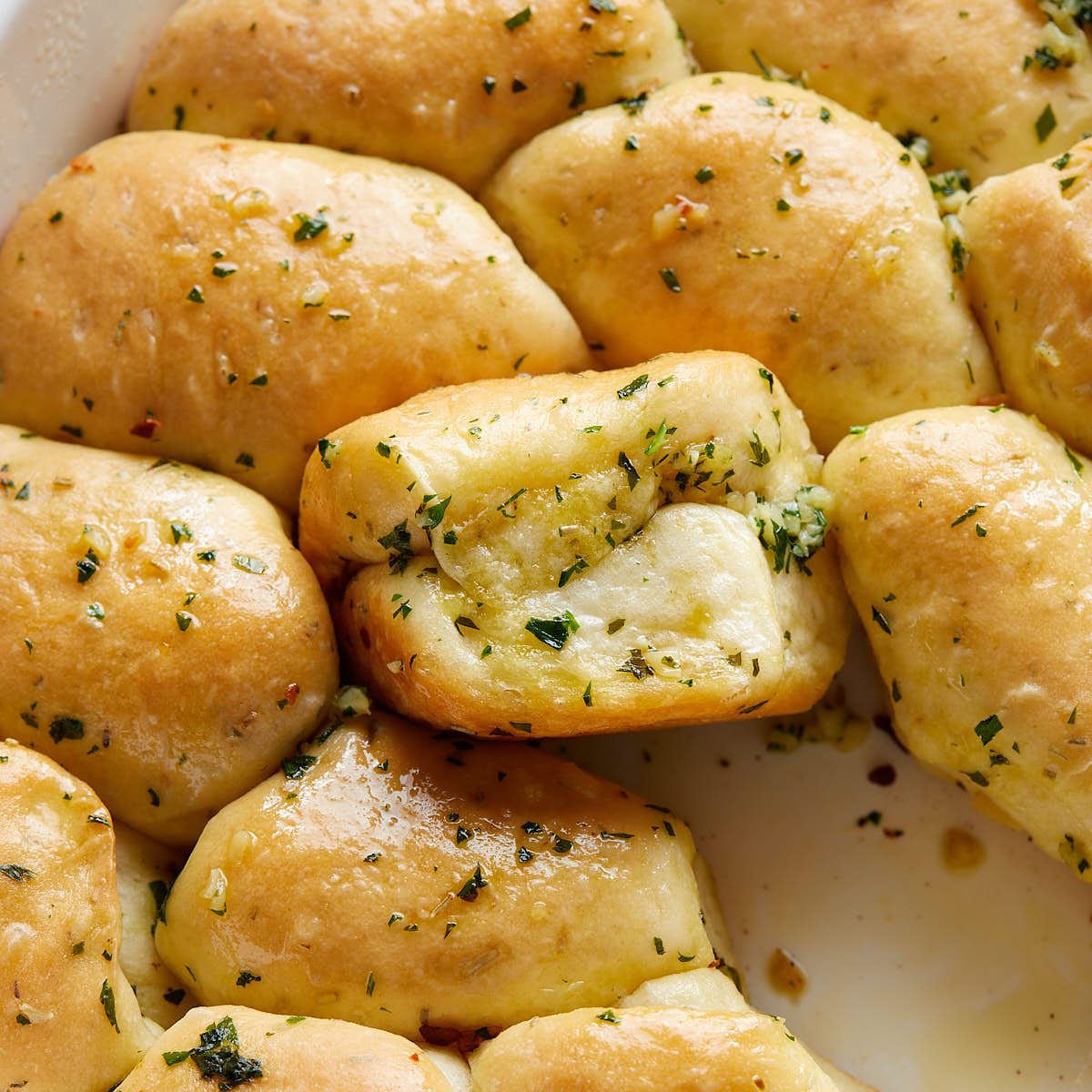 Homemade Garlic Rolls