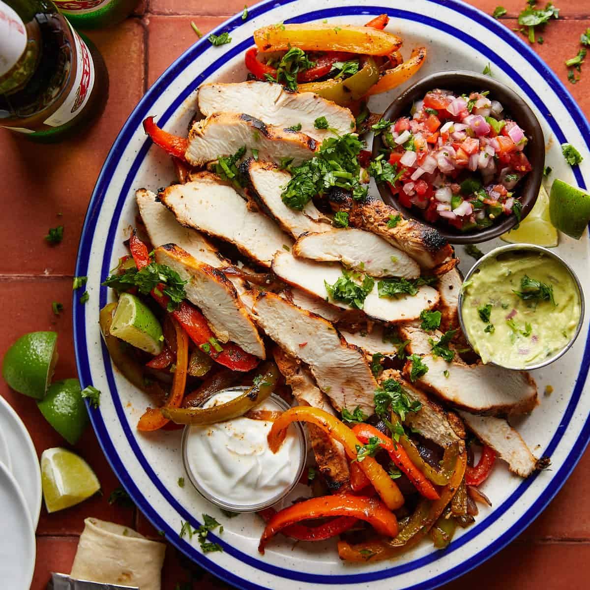 Easy Grilled Chicken Fajitas Recipe