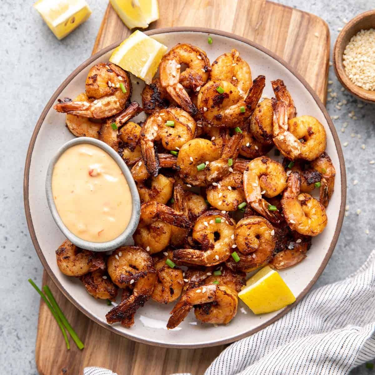 Crispy Hibachi Shrimp with Sweet Chili Aioli