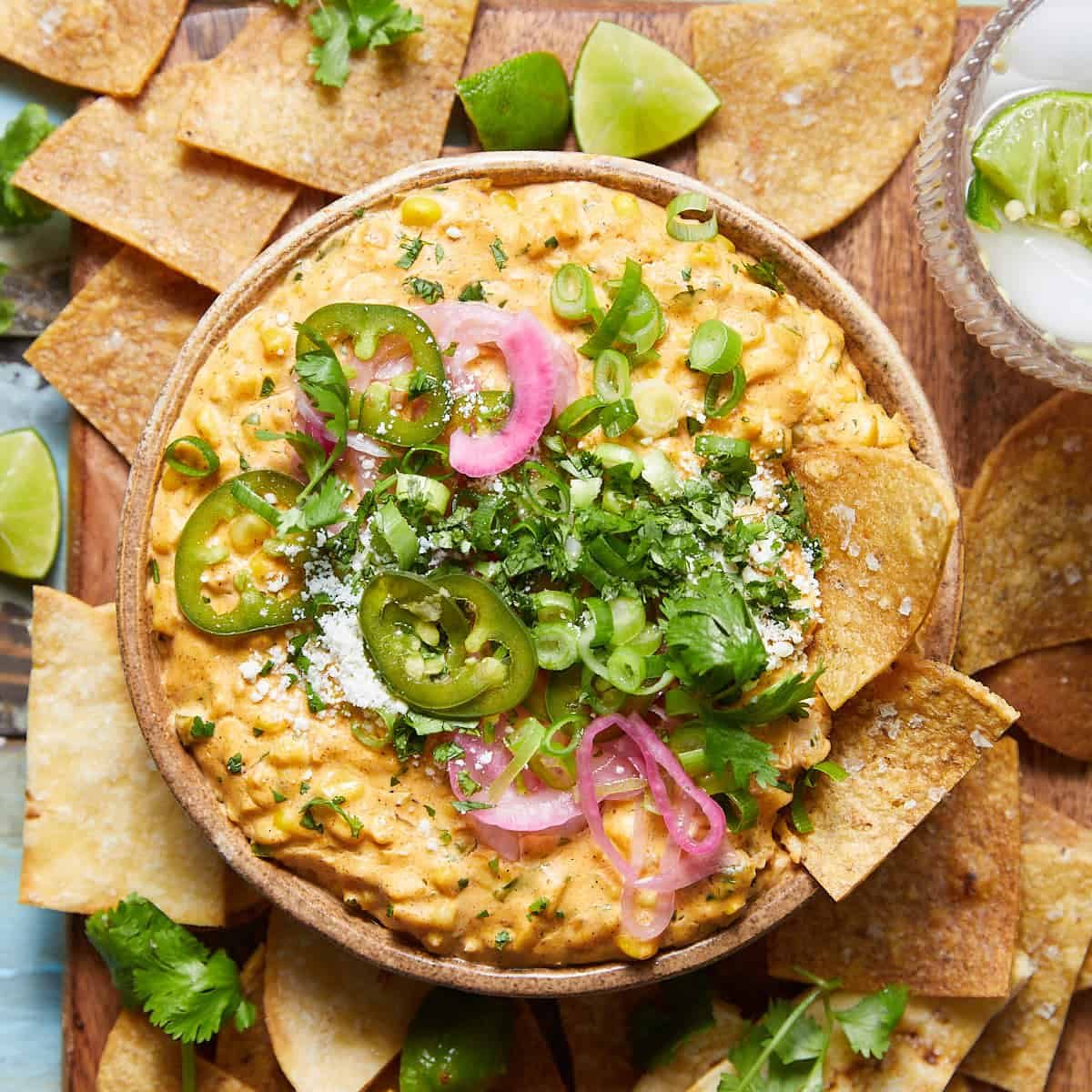 Hot Elote Dip (Mexican Street Corn)