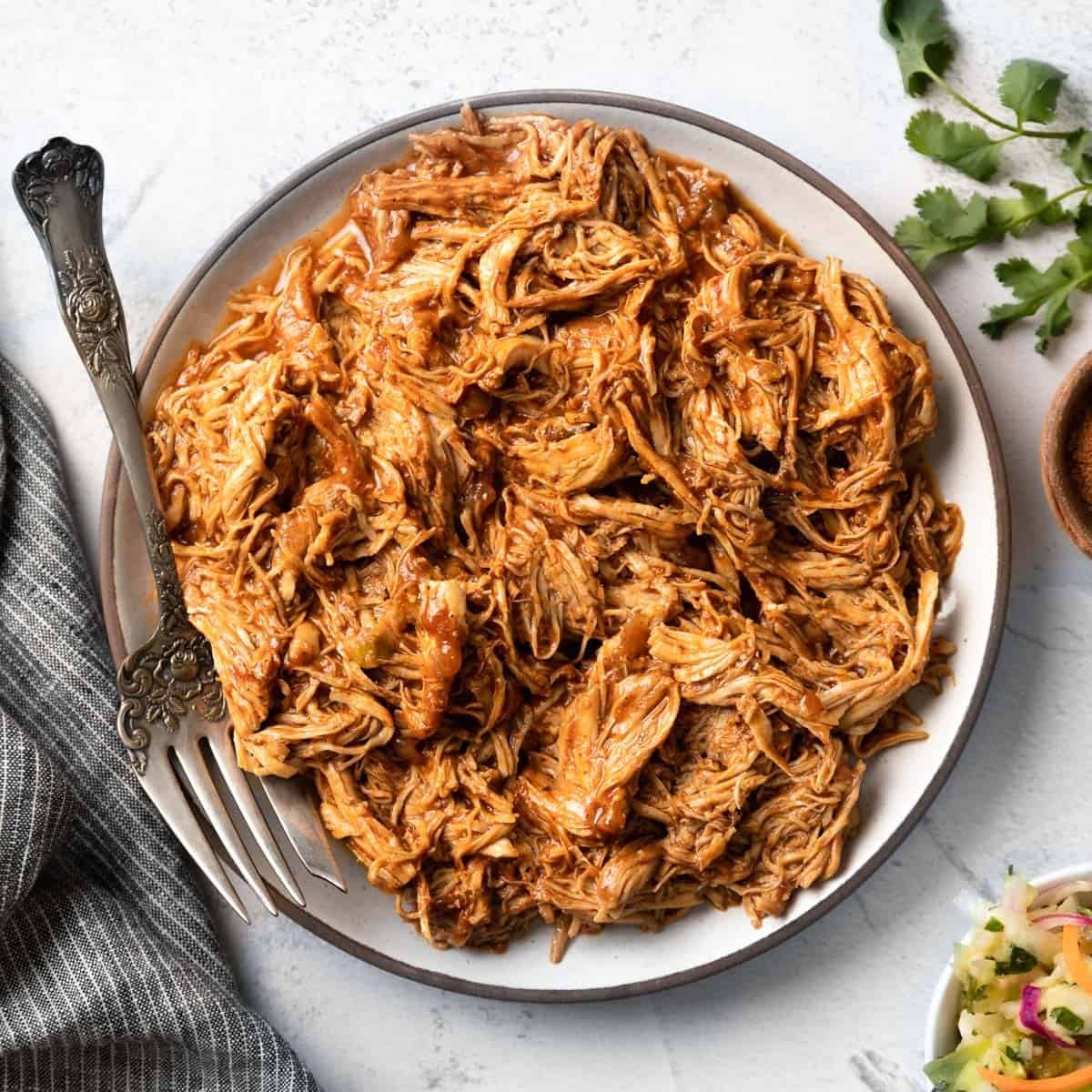 Instant Pot BBQ Chicken Breast (Shredded)