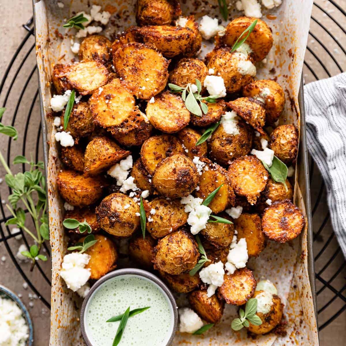 Easy Roasted Mexican Potatoes Recipe