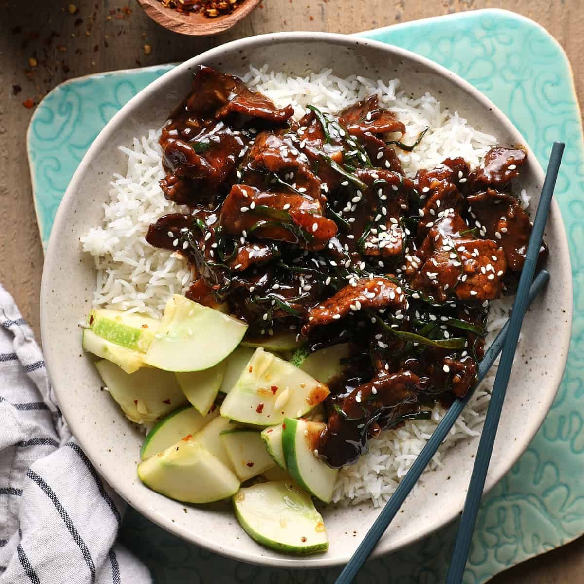 Easy Mongolian Beef Recipe