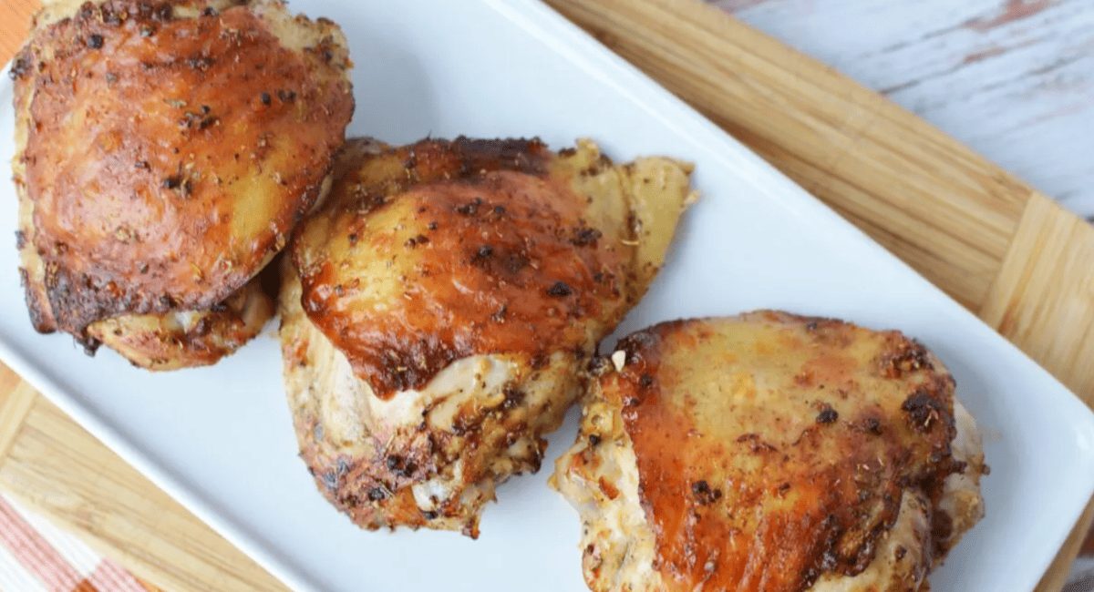 Overhead image of Mexican chicken marinade.
