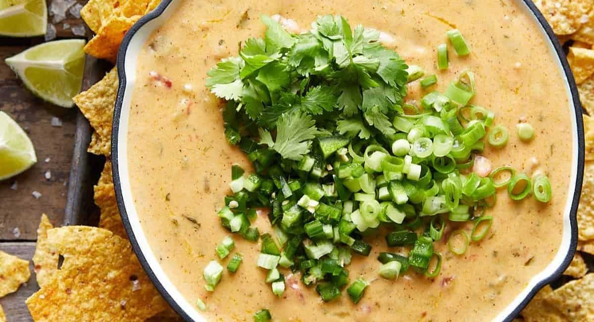 Overhead image of mozzarella queso.