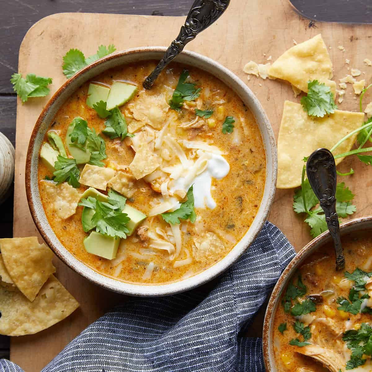 White Chicken Chili without Beans