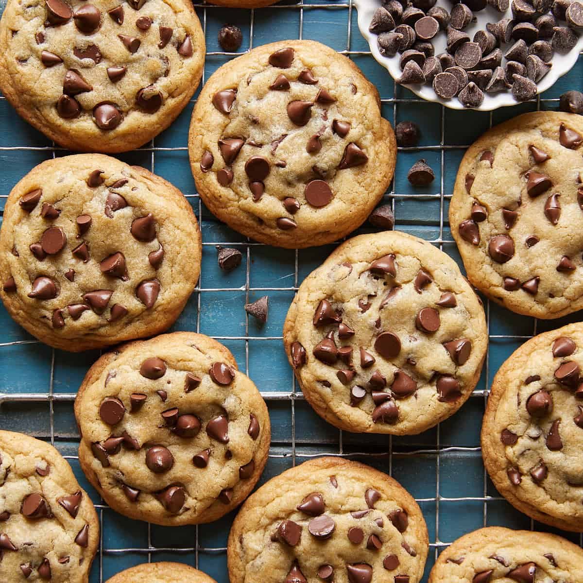 No-Chill Chocolate Chip Cookies (Easy)