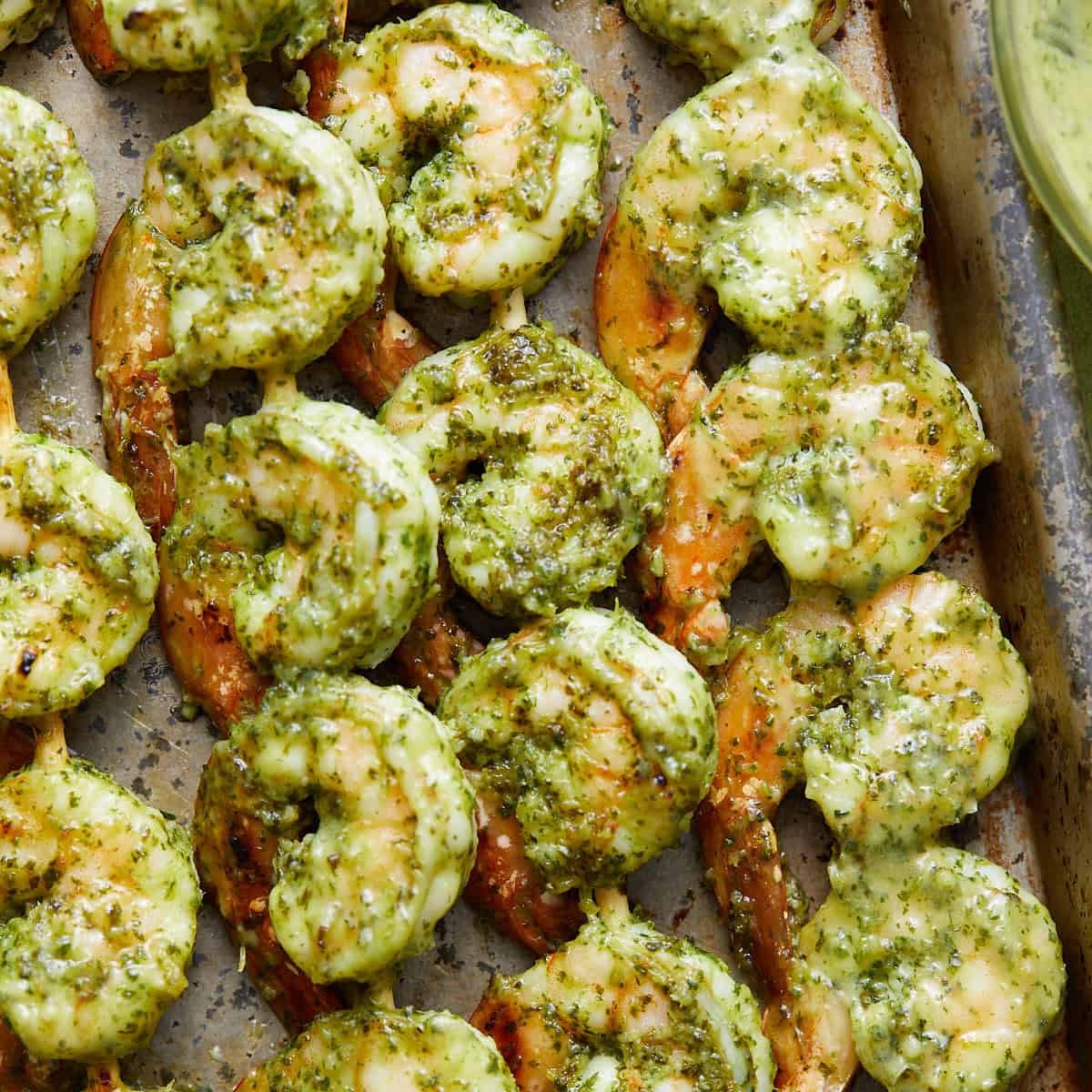 Oven Baked Shrimp Skewers