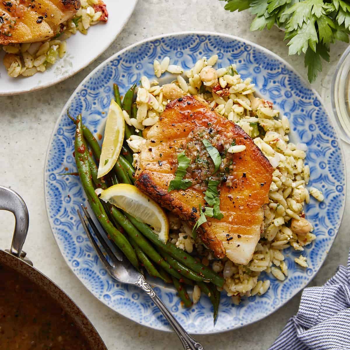 Pan Seared Chilean Sea Bass Recipe