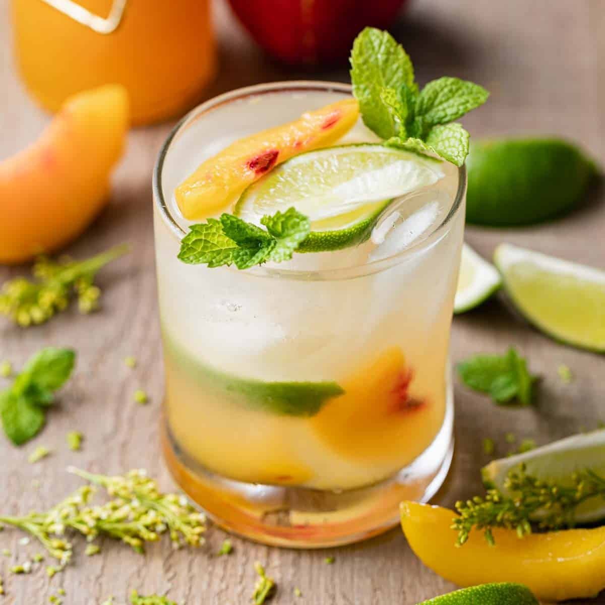 Peach Moscow Mule