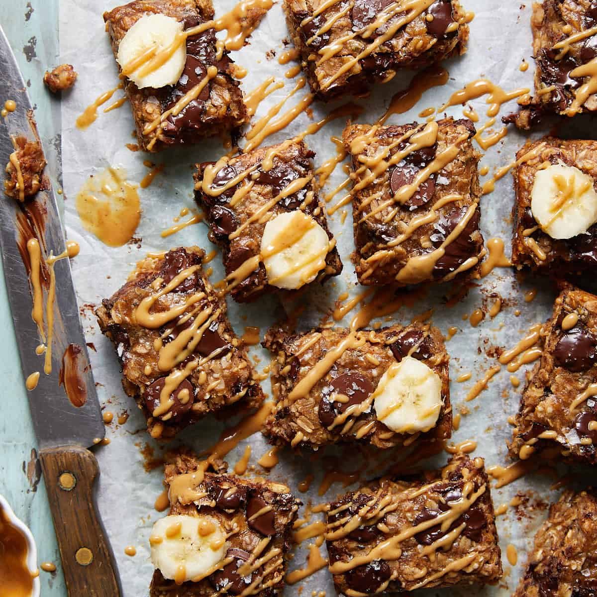 Peanut Butter Banana Bars