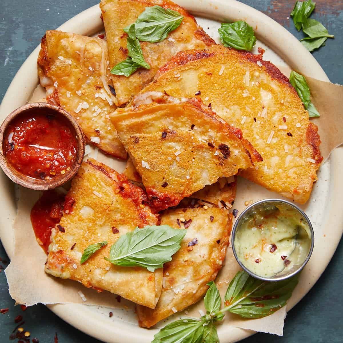 The BEST Pizza Tortilla Wrap (Ready in Minutes!)