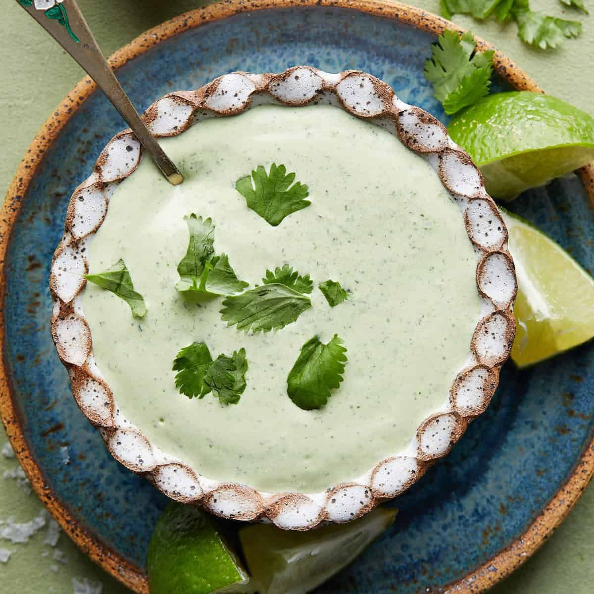 The Best Poblano Cream Sauce (Roasted)