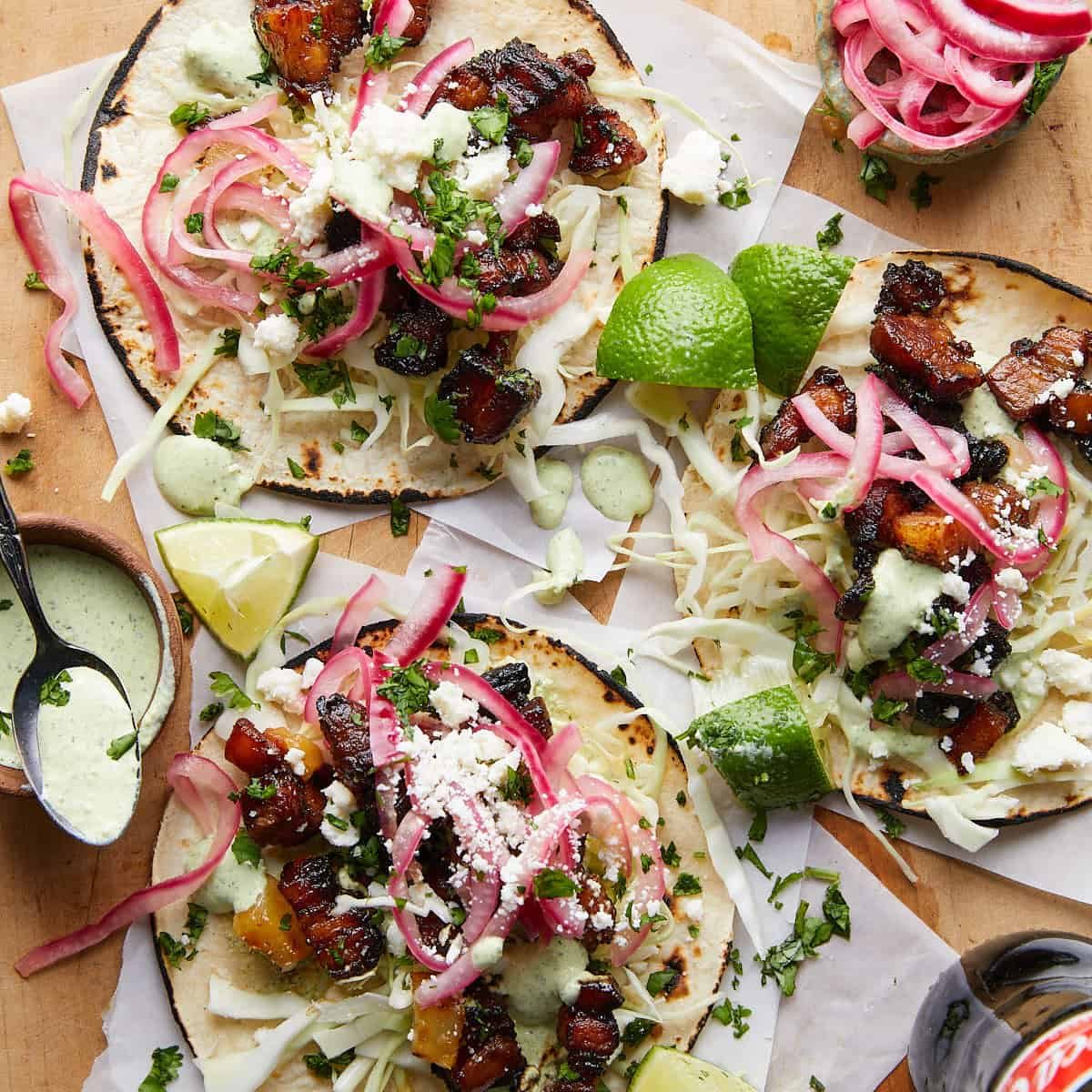 The Best Pork Belly Tacos Recipe