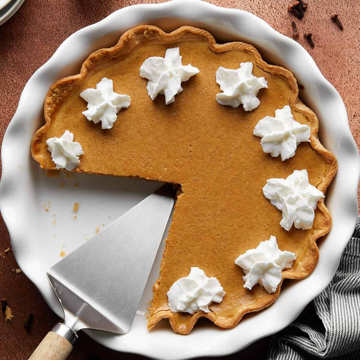 Cream Cheese Pumpkin Pie (with Sweetened Condensed Milk)