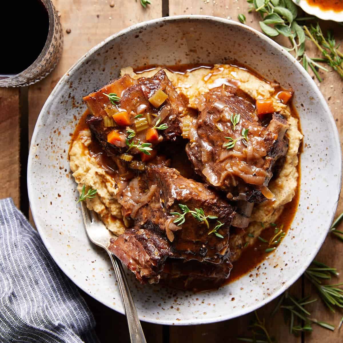 Red Wine Short Ribs