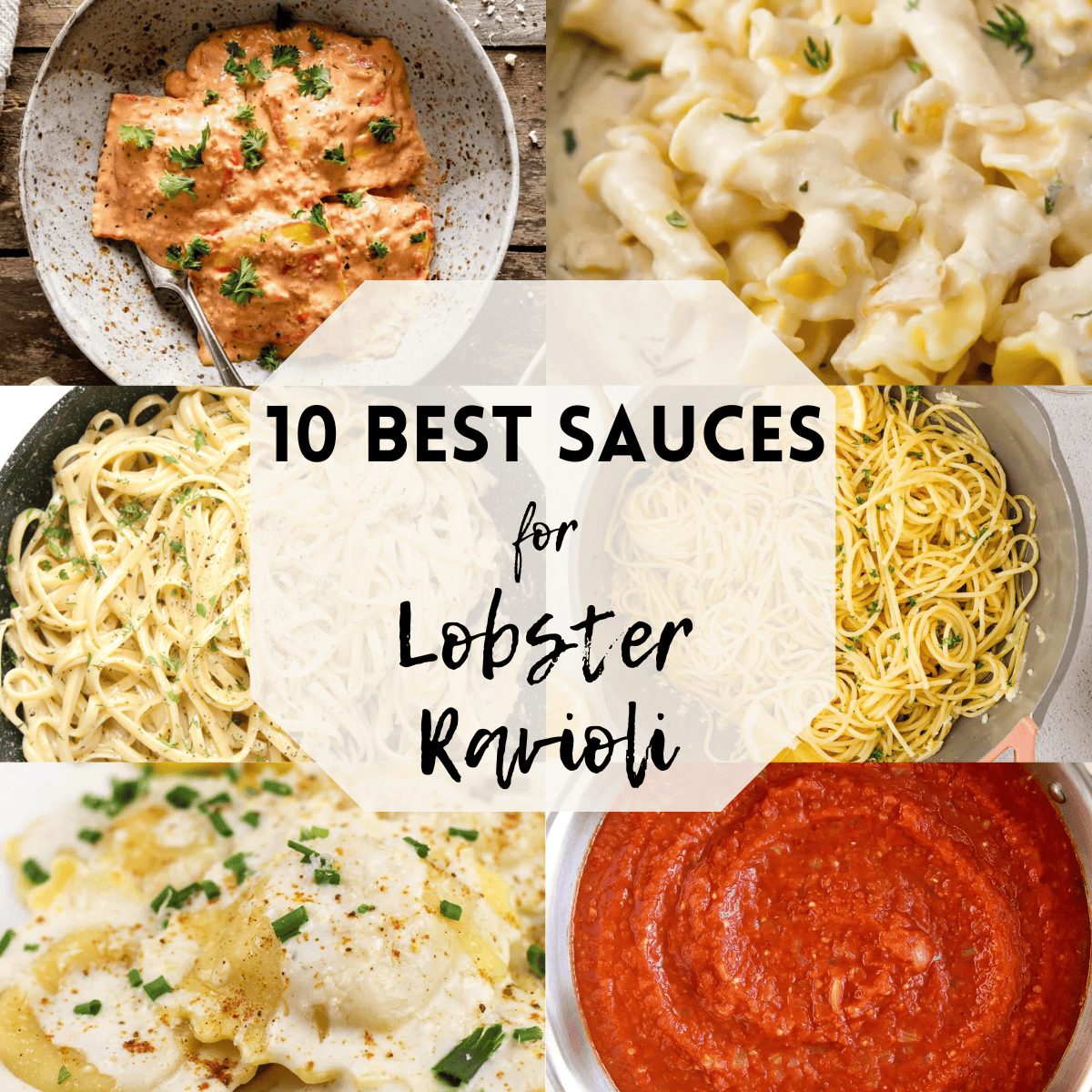 The Best 10 Sauces for Lobster Ravioli