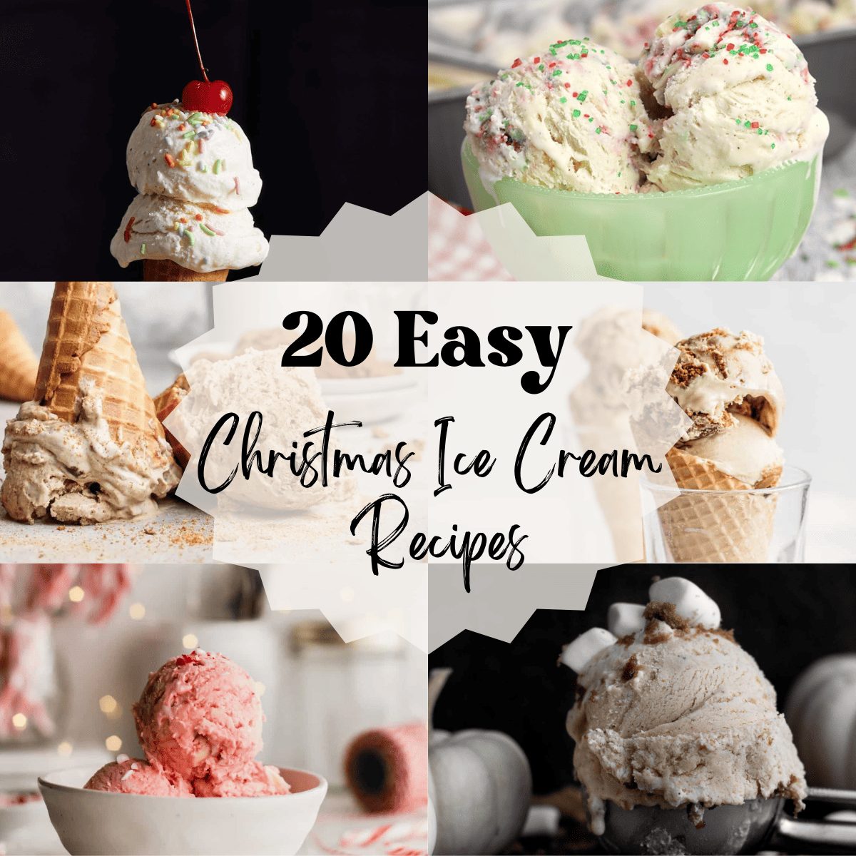 20 Easy Christmas Ice Cream Recipes