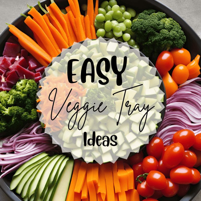 EASY Veggie Tray Ideas (Ultimate Crudite Platters)