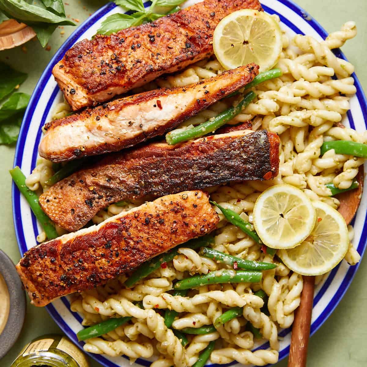 Healthy Salmon Pasta without Cream Recipe