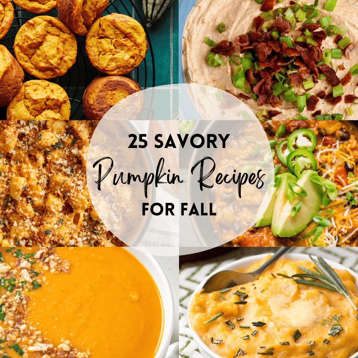 25 Savory Pumpkin Recipes for Fall