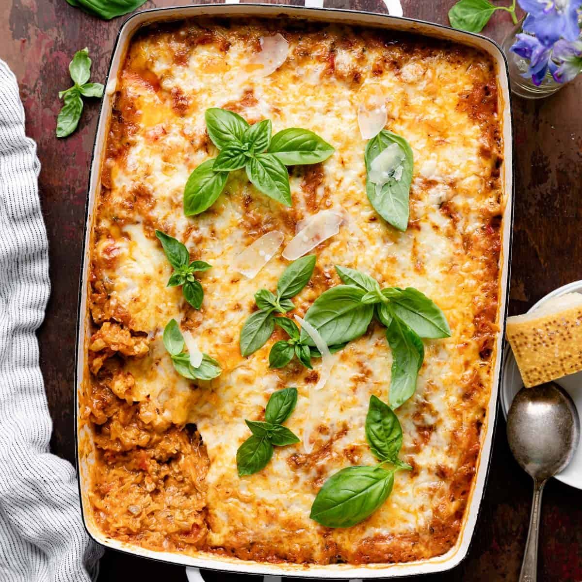 Baked Spaghetti Squash Casserole