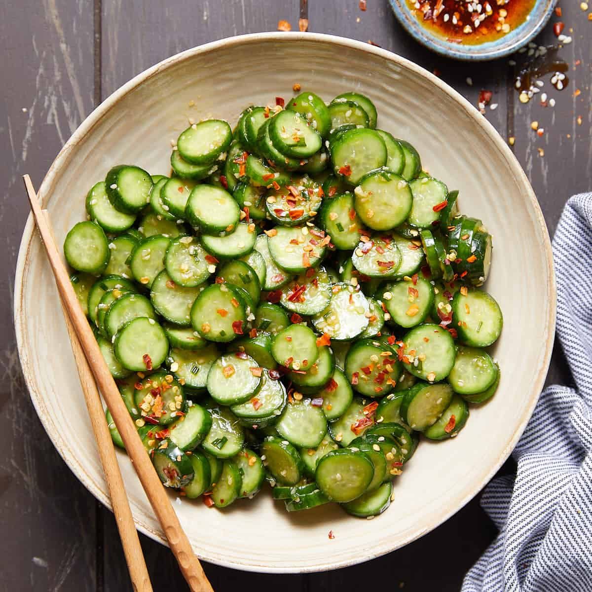 Spicy Cucumber Salad