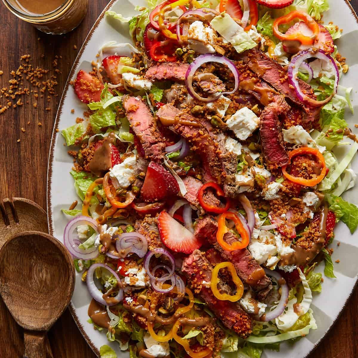 Steak Salad with Balsamic Vinaigrette