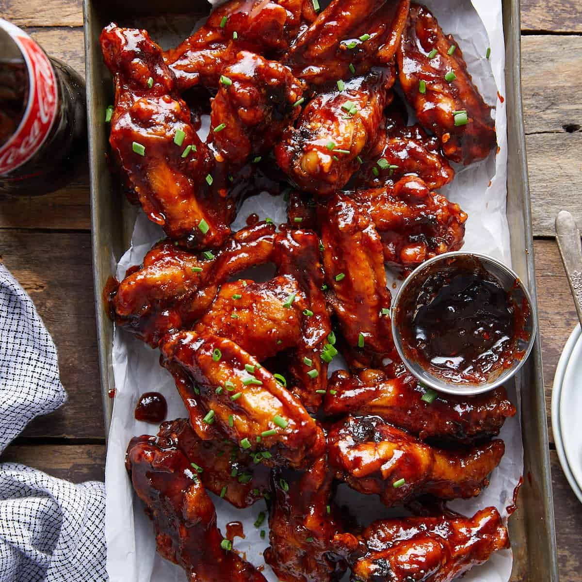 Sticky BBQ Chicken Wings